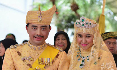 7 5665 1428990884 Lễ cưới xa hoa bật nhất ở Brunei   cổ tích thời hiện đại